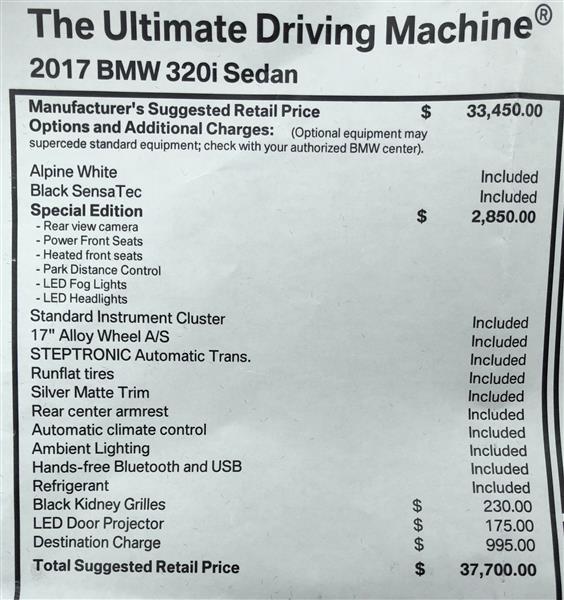 BMW 3 Series auto lease take over Irvine CA